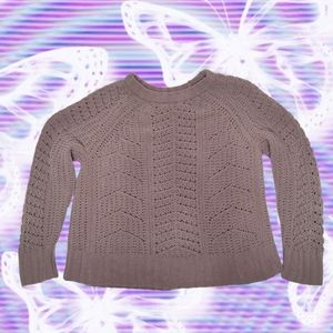 American Eagle Cable Knit Sweater